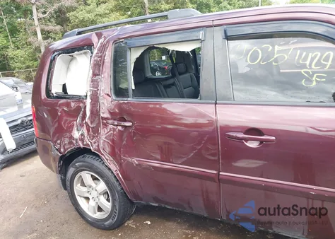 2010 Honda Pilot Ex-L from USA, damaged, VIN 5FNYF4H54AB002880